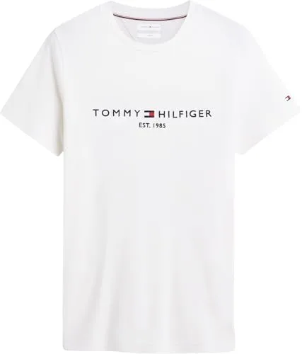 Tommy Hilfiger ▫️ Camiseta de manga curta para homem, corte justo 5