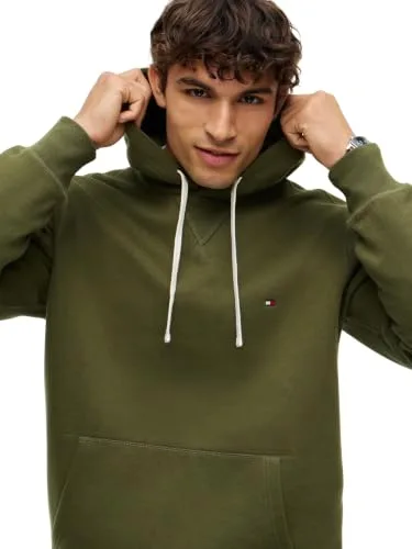 Tommy Hilfiger ▫️ ESS Seasonal Fleece Hoody Mw0mw39997 Camisola com capuz para homem 3