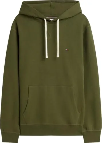 Tommy Hilfiger ▫️ ESS Seasonal Fleece Hoody Mw0mw39997 Camisola com capuz para homem 5
