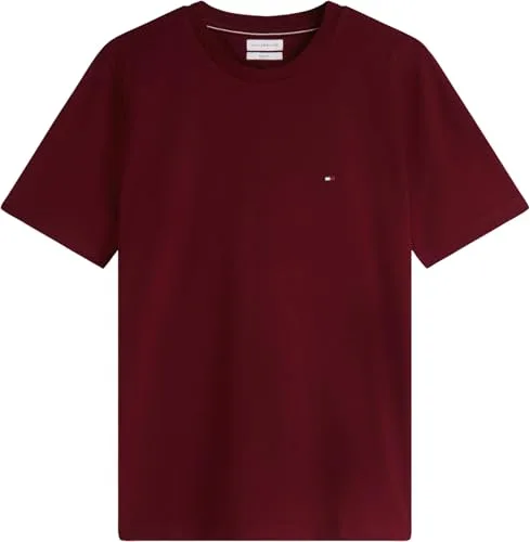 Tommy Hilfiger ▫️ Camiseta de manga curta para homem «Seasonal Solid» com gola redonda 5