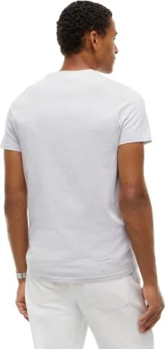 Tommy Jeans ▫️ Camiseta de manga curta para homem, em malha, corte justo 3