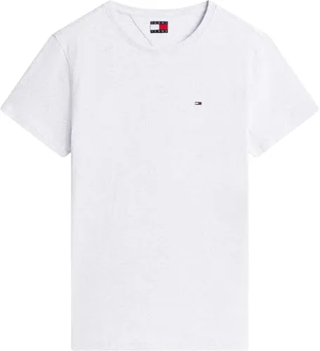 Tommy Jeans ▫️ Camiseta de manga curta para homem, em malha, corte justo 6