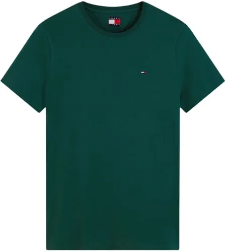 Tommy Hilfiger ▫️ Tommy Jeans Camiseta de manga curta para homem, em malha, corte justo 5