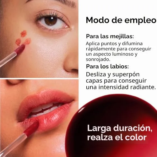 Physicians Formula ▫️ Bronze Booster Cheek and Lip Stain, Bronzador com niacinamida, fosfolípidos e vitaminas C e E, longa duração, tom natural e luminoso, Bronze Tint 3