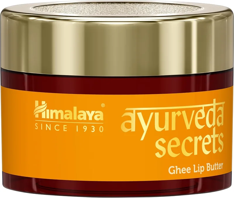 Himalaya ▫️ Ayurveda Secrets Rich Butter Stick Lip Balm - Manteiga de sal, kokum e ghee com mel biológico – Cuidado labial nutritivo para levar consigo – Lábios suaves, lisos e hidratados, 100 % de origem natural