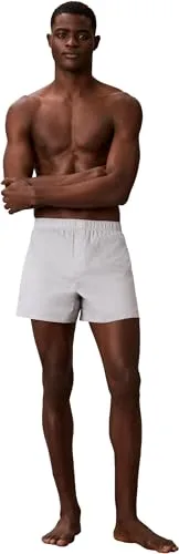 Calvin Klein ▫️ Boxer Trad 3pk 000nb4006a Cuecas tipo boxer para homem (pacote de 3) 4