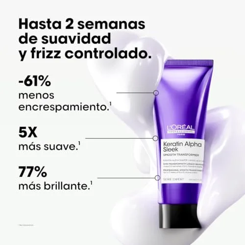 L'Oréal Professionnel Paris ▫️ L'Oréal Professionnel Keratin A. Sleek Tratamento Semanal Anti-Frizz 200 ml 2