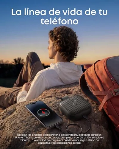 Soundcore ▫️ Altifalante portátil Boom Go 3i da Anker, 5 W, 24 h, IP68 6