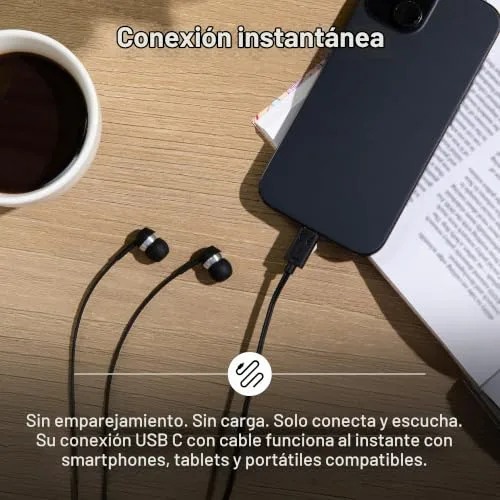 Sennheiser ▫️ Auscultadores intra-auriculares CX 80U com comando à distância integrado - Preto 3