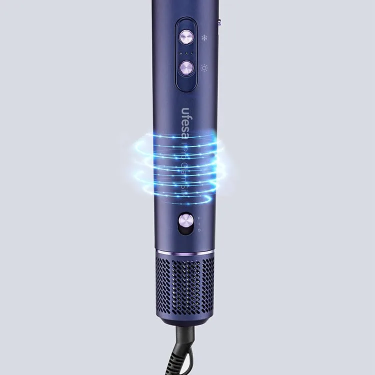Ufesa ▫️ Modelador de Cabelo Pro Glam Silk 6 em 1 com Motor Digital Sem Escovas, Sistema Coanda, Revestimento Cerâmico, Gerador de Iões e Acessórios Profissionais 2