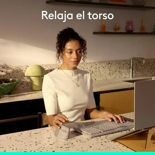 Logitech ▫️ Rato ergonómico vertical Lift, sem fios, Bluetooth ou recetor Logi Bolt USB, cliques silenciosos, 4 botões, compatível com Windows/macOS/iPadOS, portátil, PC - Arena 4