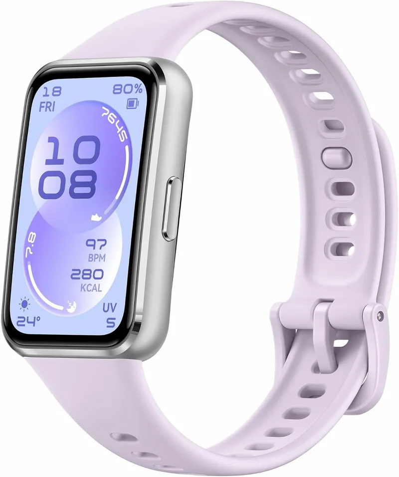 HUAWEI ▫️ Band 11 Smartwatch, 1.62 ″ AMOLED 1500 Nits, rastreador de atividade, frequência cardíaca e SPO₂, bateria de até 14 dias, bem-estar emocional, resistência à água, Bluetooth, Android e iOS, roxo