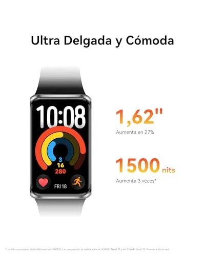 HUAWEI ▫️ Band 11 Smartwatch, ecrã AMOLED de 1,62″ com 1500 nits, compatível com Android e iOS, Branco 3