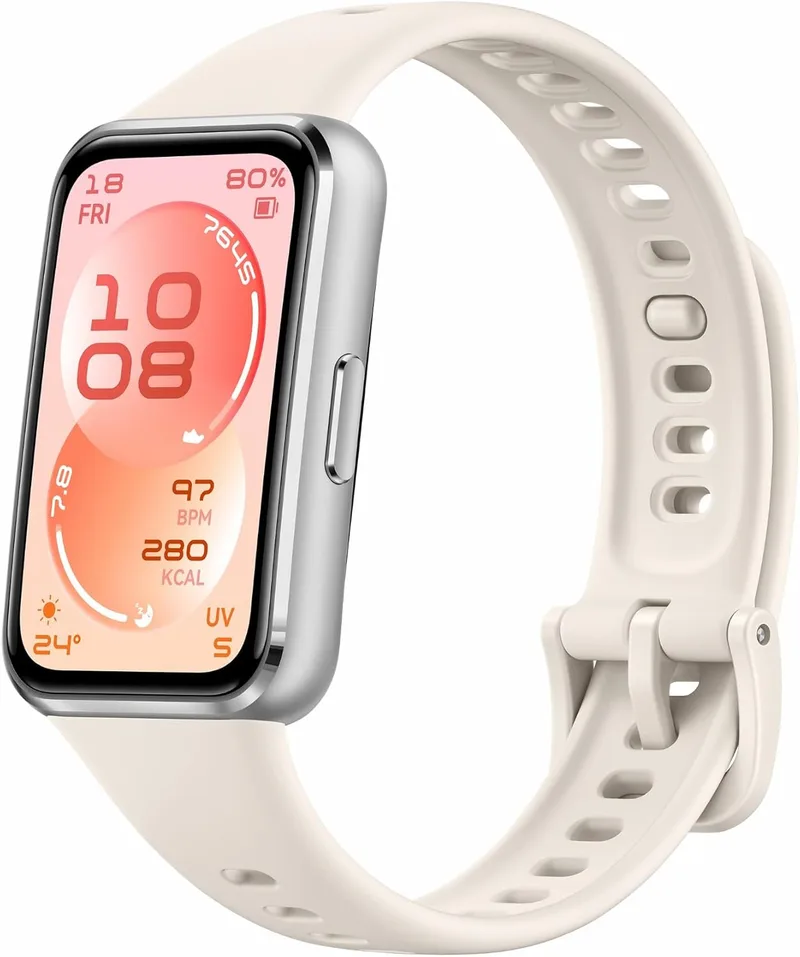HUAWEI ▫️ Band 11 Smartwatch, ecrã AMOLED de 1,62″ com 1500 nits, compatível com Android e iOS, Branco