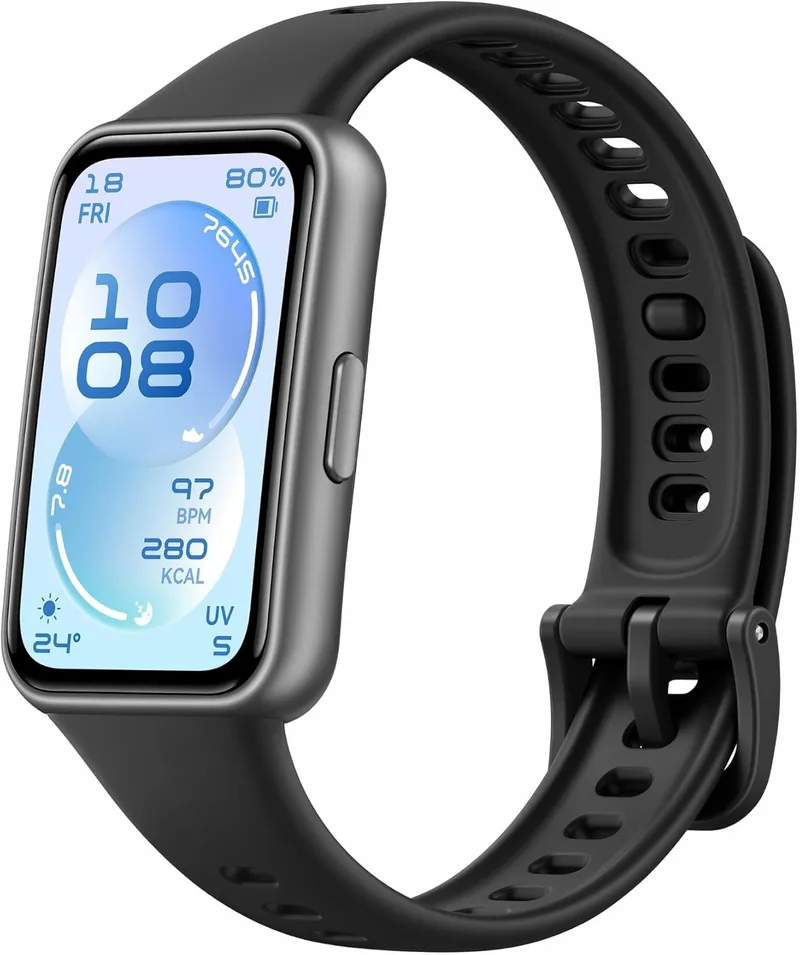 HUAWEI ▫️ Smartwatch Band 11, ecrã AMOLED de 1,62″ com 1500 nits, monitor de atividade, frequência cardíaca e SPO₂, até 14 dias de autonomia, bem-estar emocional, resistente à água, Bluetooth, compatível com Android e iOS, preto