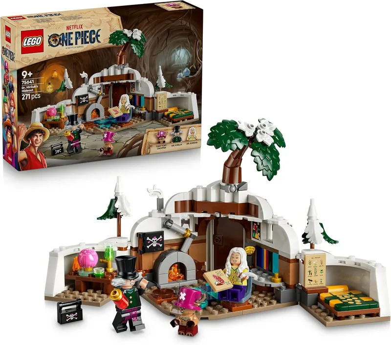 LEGO ▫️ One Piece: O Esconderijo do Doutor Hiriluk 75641