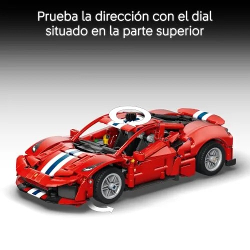 LEGO ▫️ Technic Carro Ferrari 488 Pista 42235 4