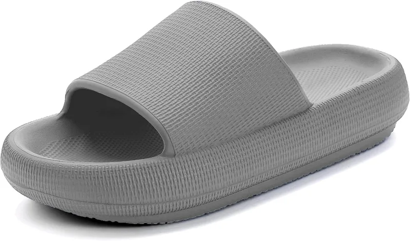 Misolin ▫️ Ténis para mulher e homem, chinelos de verão super macios da Cloudyzzz, sandálias antiderrapantes para banho, de secagem rápida, chinelos para piscina e praia, confortáveis, para uso interior e exterior, unissexo