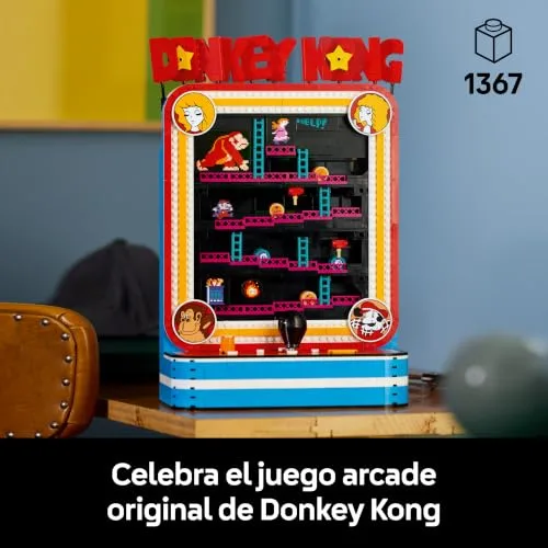 LEGO ▫️ Super Mario: Máquina de jogos Donkey Kong 72051 2