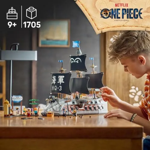 LEGO ▫️ One Piece Navio da Marinha do GARP 75646 2