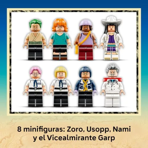 LEGO ▫️ One Piece Navio da Marinha do GARP 75646 6