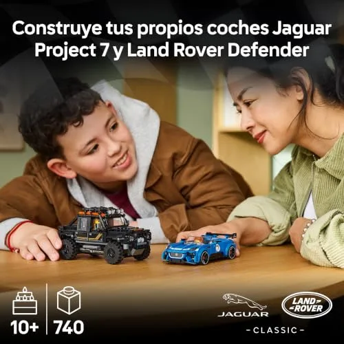 LEGO ▫️ Speed Champions Jaguar Project 7 e Land Rover Defender 77264 3