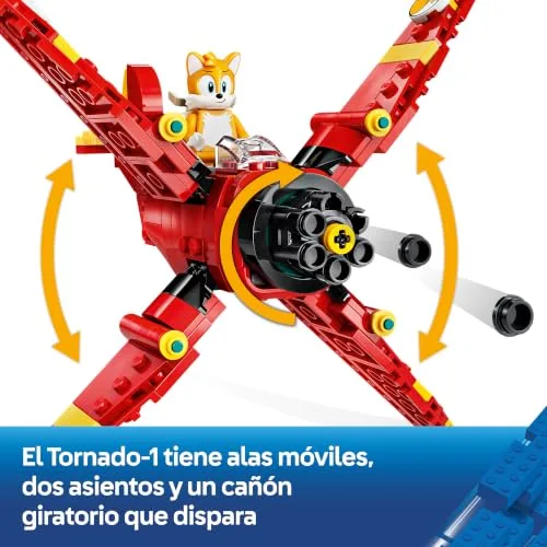 LEGO ▫️ Sonic The Hedgehog: Tornado-1 do Tails 77119 3