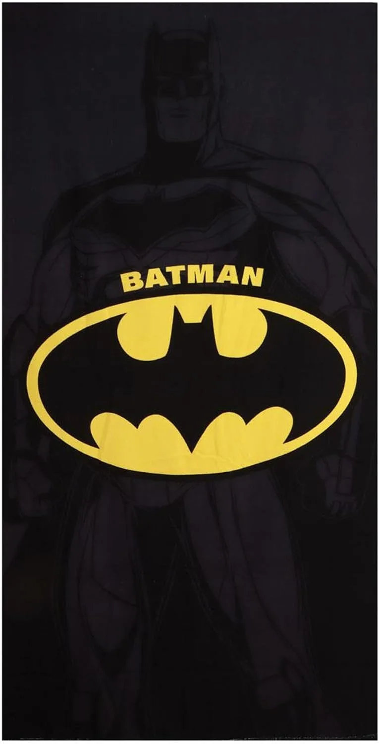 CERDÁ LIFE'S LITTLE MOMENTS ▫️ Toalha de microfibra para crianças com motivo do Batman, para o banho e para a praia – Toalha de microfibra para crianças com desenhos infantis e para uso diário