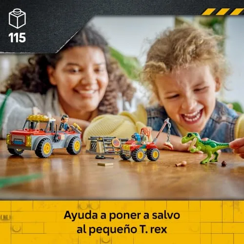 LEGO ▫️ Jurassic World Camião de Transporte do T. Rex Jovem 77978 2