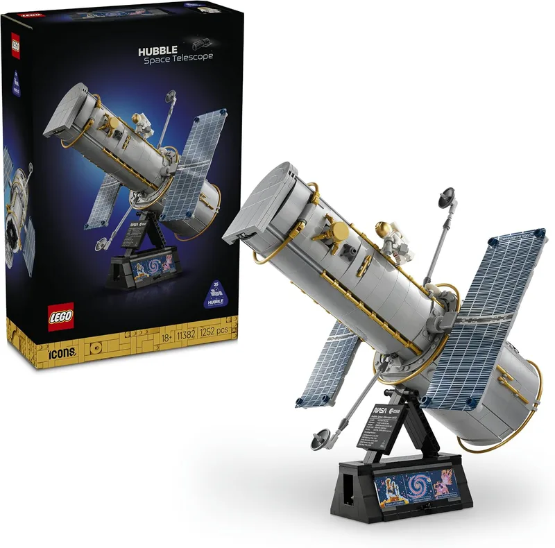 LEGO ▫️ Icons Telescópio Espacial Hubble 11382