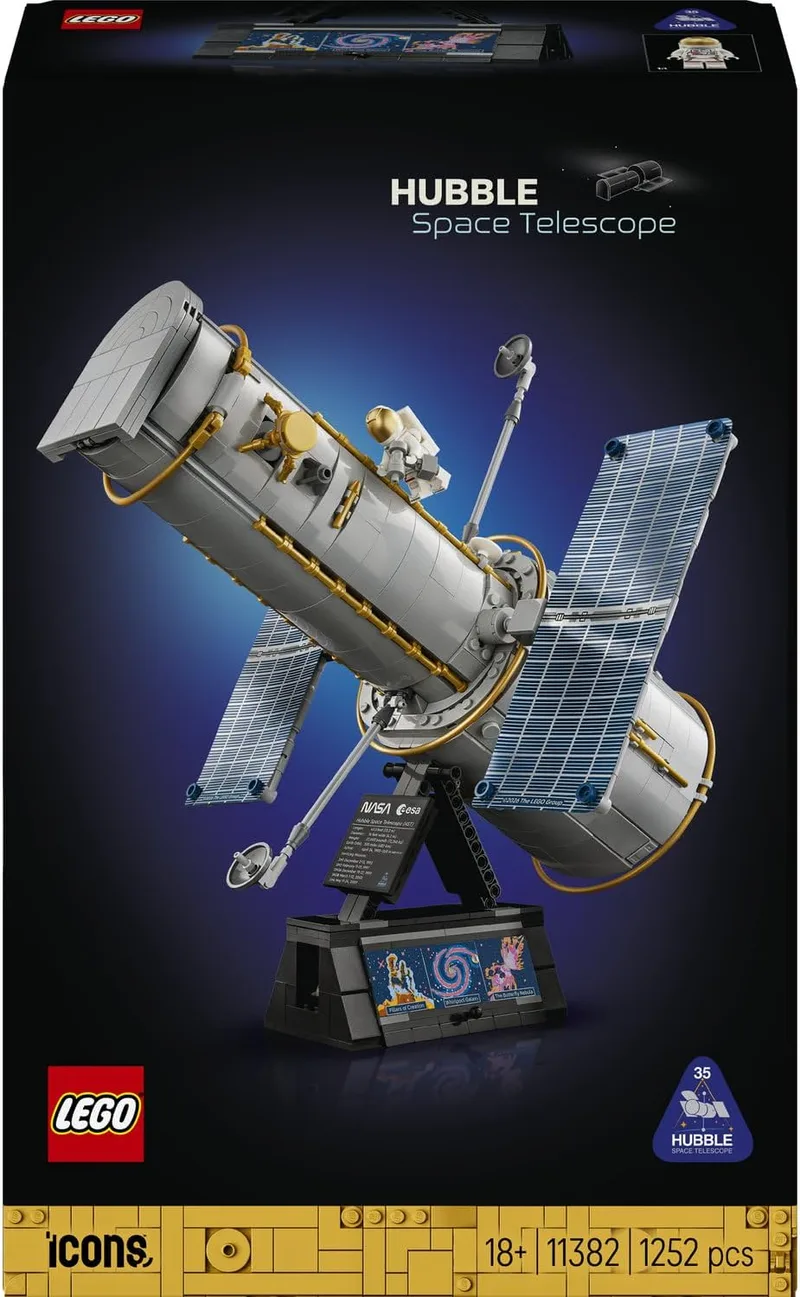 LEGO ▫️ Icons Telescópio Espacial Hubble 11382