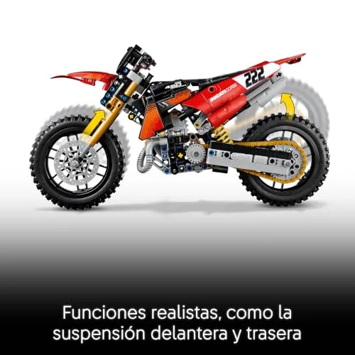 LEGO ▫️ Technic Moto Ducati Desmo450 MX Factory 42238 3