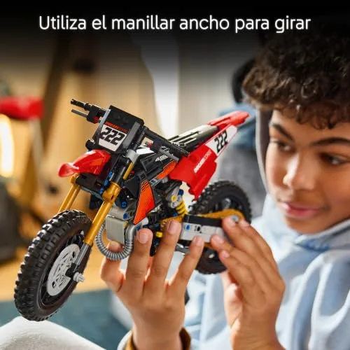LEGO ▫️ Technic Moto Ducati Desmo450 MX Factory 42238 4