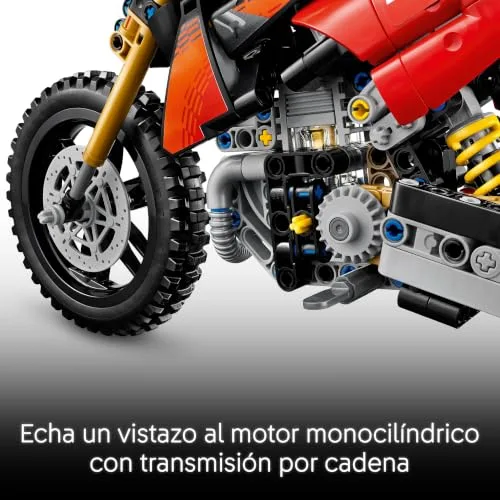 LEGO ▫️ Technic Moto Ducati Desmo450 MX Factory 42238 5