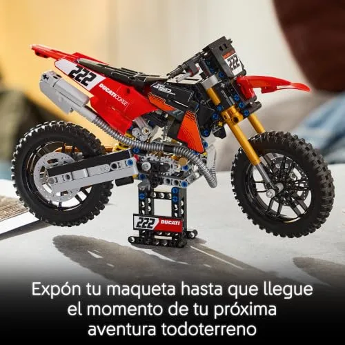 LEGO ▫️ Technic Moto Ducati Desmo450 MX Factory 42238 6
