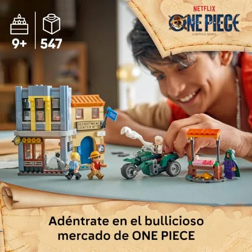 LEGO ▫️ One Piece: Duelo contra o Capitão Smoker 75642 2