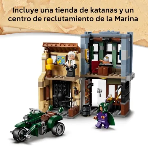LEGO ▫️ One Piece: Duelo contra o Capitão Smoker 75642 4