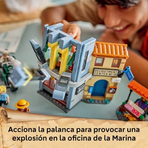 LEGO ▫️ One Piece: Duelo contra o Capitão Smoker 75642 5