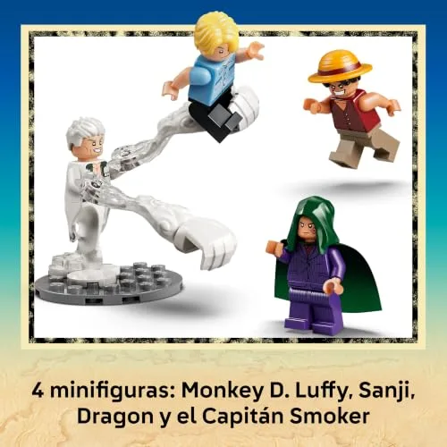 LEGO ▫️ One Piece: Duelo contra o Capitão Smoker 75642 6