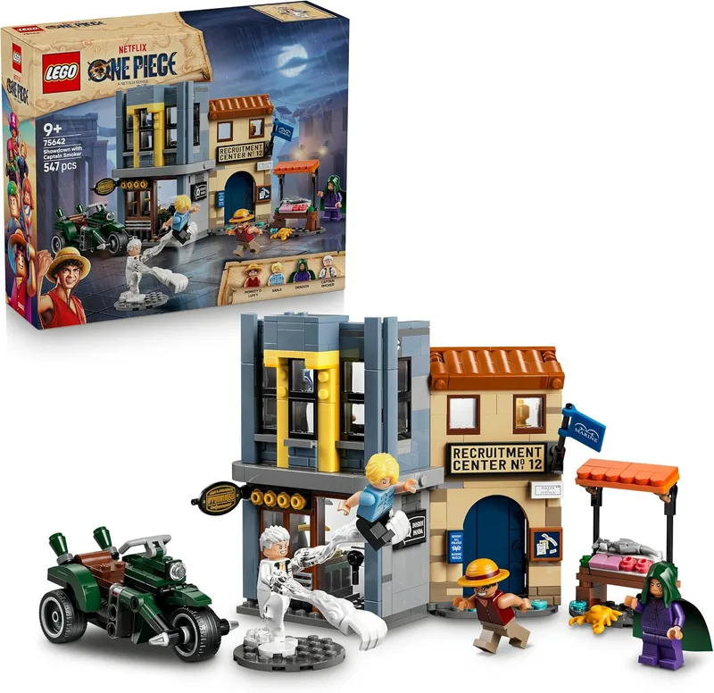 LEGO ▫️ One Piece: Duelo contra o Capitão Smoker 75642