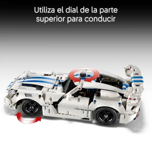 LEGO ▫️ Technic Dodge Viper GTS-R Desportivo 42234 4