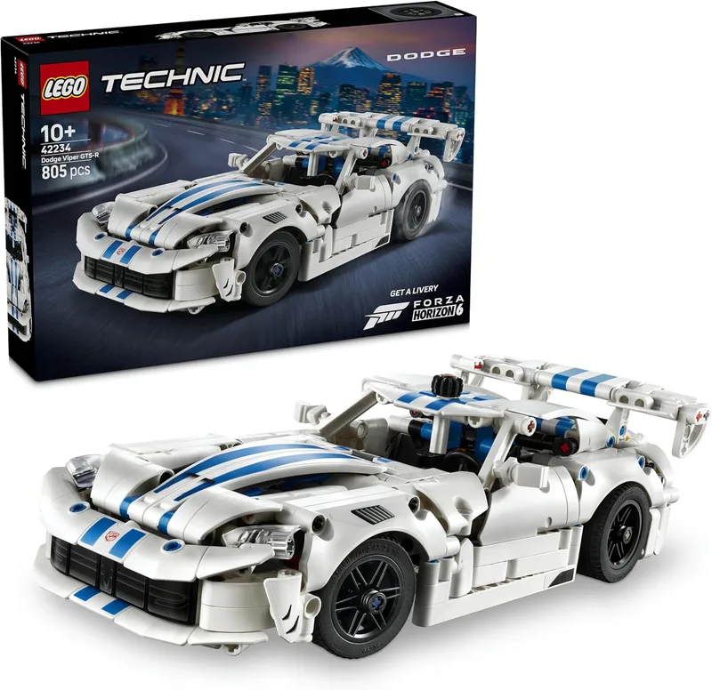 LEGO ▫️ Technic Dodge Viper GTS-R Desportivo 42234