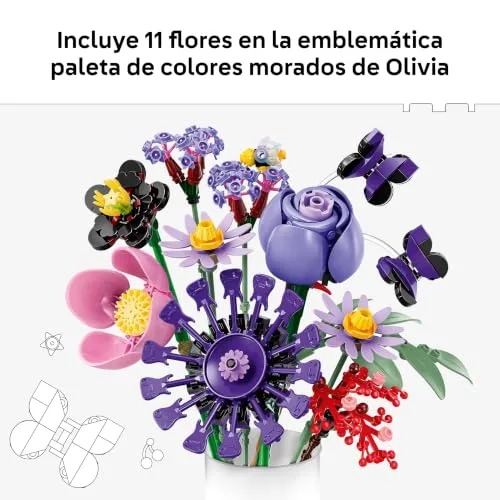 LEGO ▫️ Botanicals: Ramo de Flores da Olivia Rodrigo 11507 4