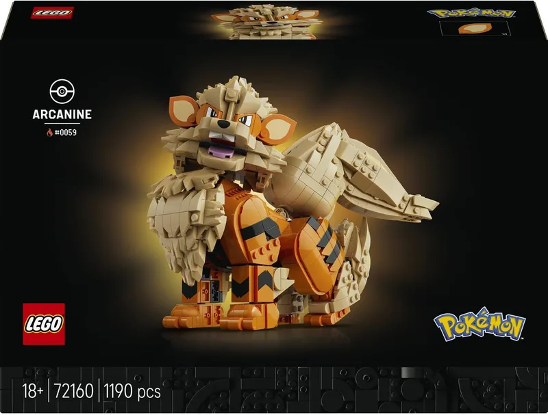 LEGO ▫️ Pokémon Arcanine 72160