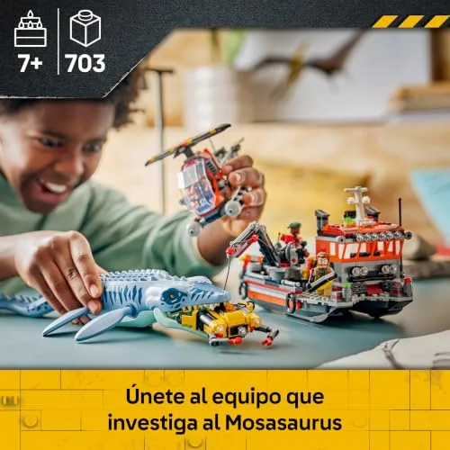 LEGO ▫️ Jurassic World: O Ataque do Dinossauro Marinho Mosasaurus 77983 3