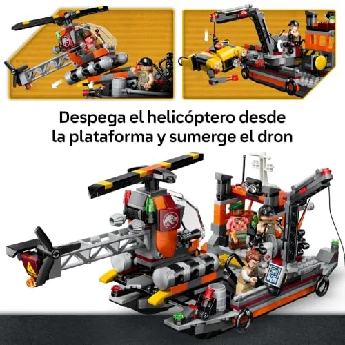 LEGO ▫️ Jurassic World: O Ataque do Dinossauro Marinho Mosasaurus 77983 4