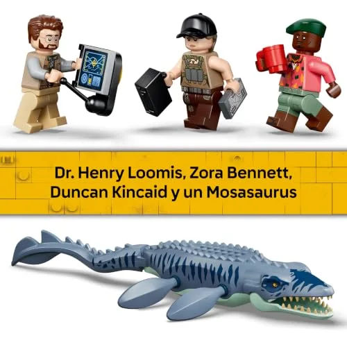 LEGO ▫️ Jurassic World: O Ataque do Dinossauro Marinho Mosasaurus 77983 6