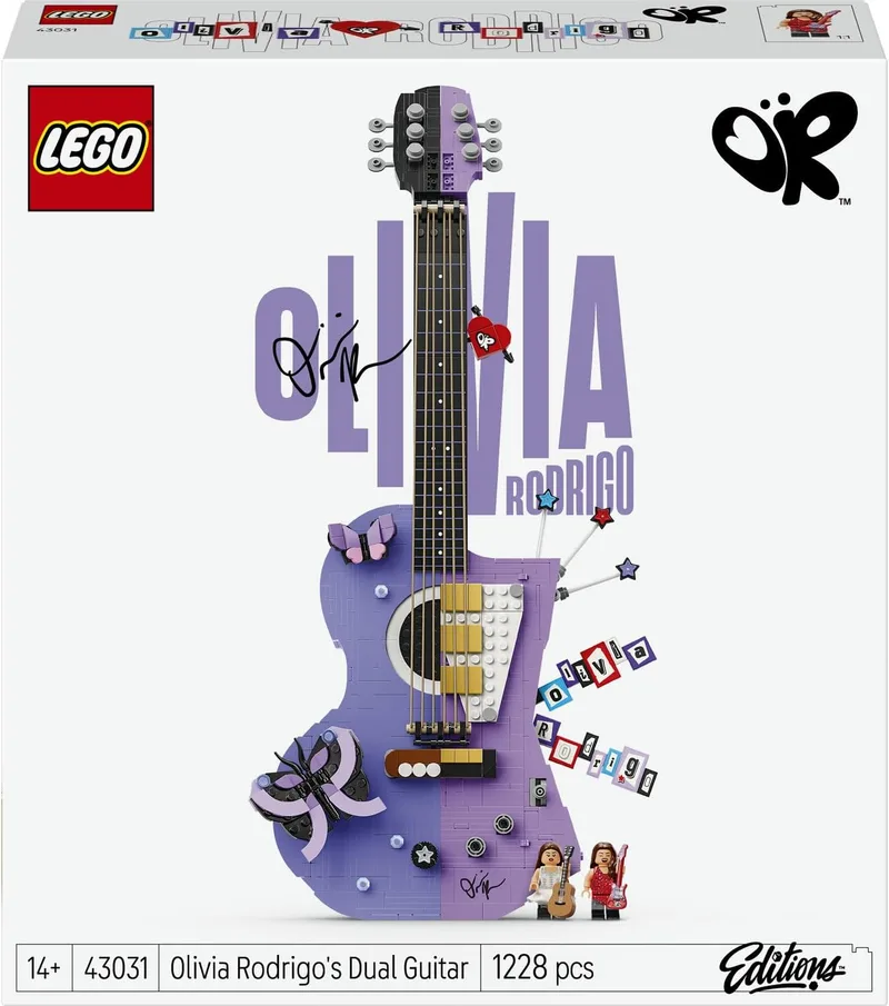 LEGO ▫️ Editions: Guitarra Dupla da Olivia Rodrigo 43031