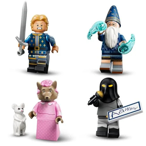 LEGO ▫️ Minifiguras Edição Shrek – Caixa Surpresa – 1 de 12 Brinquedos para meninos e meninas a partir dos 6 anos – Figuras Inc. O Gato de Botas, a Fiona e o Burro – Enchimento para piñatas de aniversário infantil – 71053 6