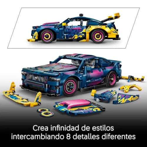 LEGO ▫️ Technic Oficina de Tuning: Carro Ford Mustang GT 42236 3
